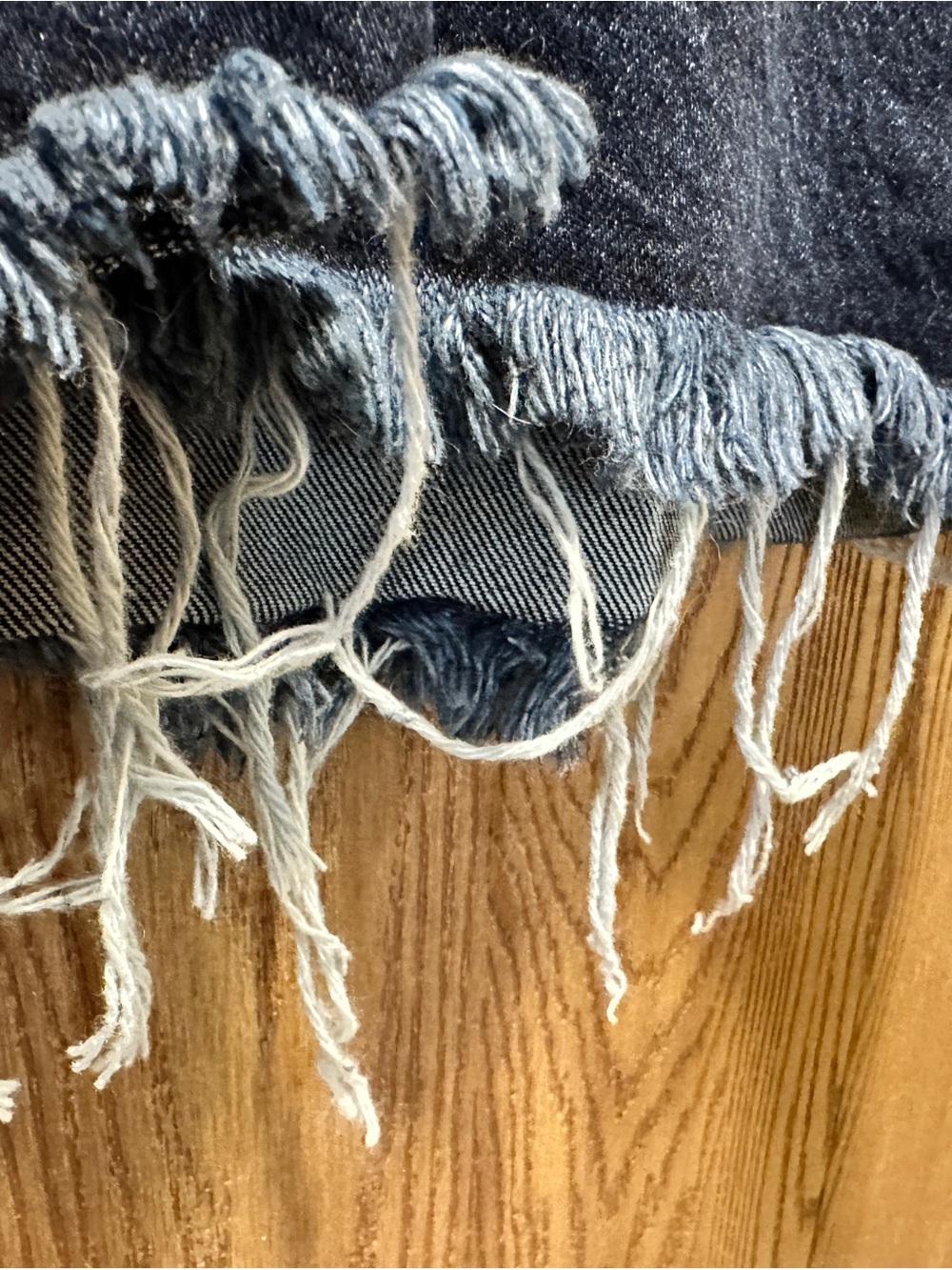 Marques Almeida Oversized Hooded Poncho Hoodie Pullover Jean Jacket Pockets - Picture 10 of 12